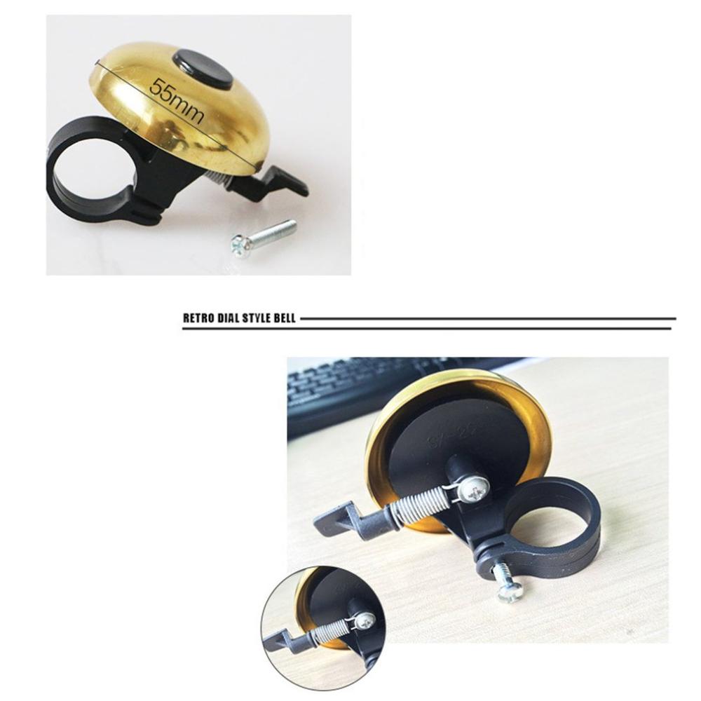 Campana de la bicicleta campana bicicleta de montaña cuerno timbre para bicicleta accesorios para ciclismo de montaña bicicleta de cuerno de cobre de Bell
