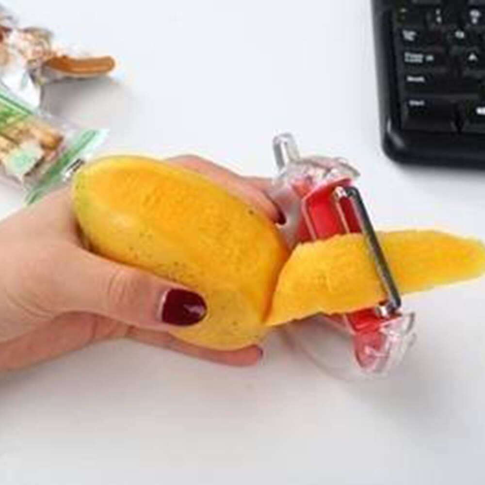 Stainless Steel Magic Trio Peeler Set Slicer Portable Peeler Shredder Cutter Multifunction Peel Blade Zesters Grater KitchenTool