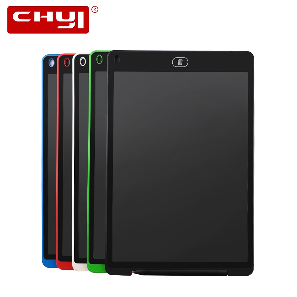 CHYI 12 Inch LCD Writing Tablet Digital Handwriting Pad Slim Touch Pad Electronic Whiteboard Note Bulletin Memo Drawing Board