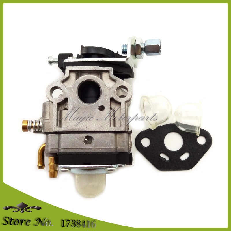 Carburetor W/Gasket For Jiffy Ice Auger Jiffy 2 Cycle Engines 4082 Carb Replace
