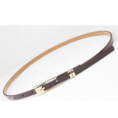 Grote naam eenvoudige stijl riem pu lakleer lange u-vormige gesp fijne damesriem luxe merk riemen voor vrouwen: J