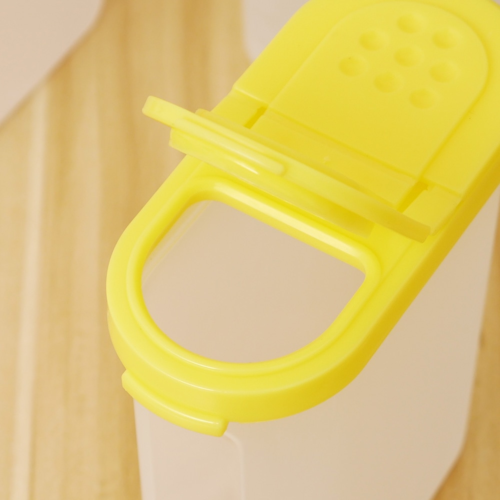 PP Spice Double Jars Bottle Rack Shaker Plastic For Seasoning Condiment Sugar Salt Spice Jars Racks Kitchen Storage Organization