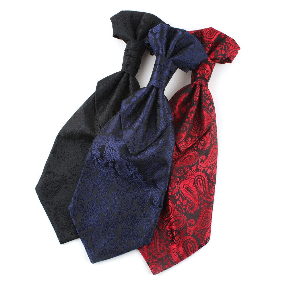 Linbaiway Paisley Bloemen Stropdassen Business Polyester Ties Voor Mannen Bruiloft Stropdas Mannen Business Bruidegom Stropdassen