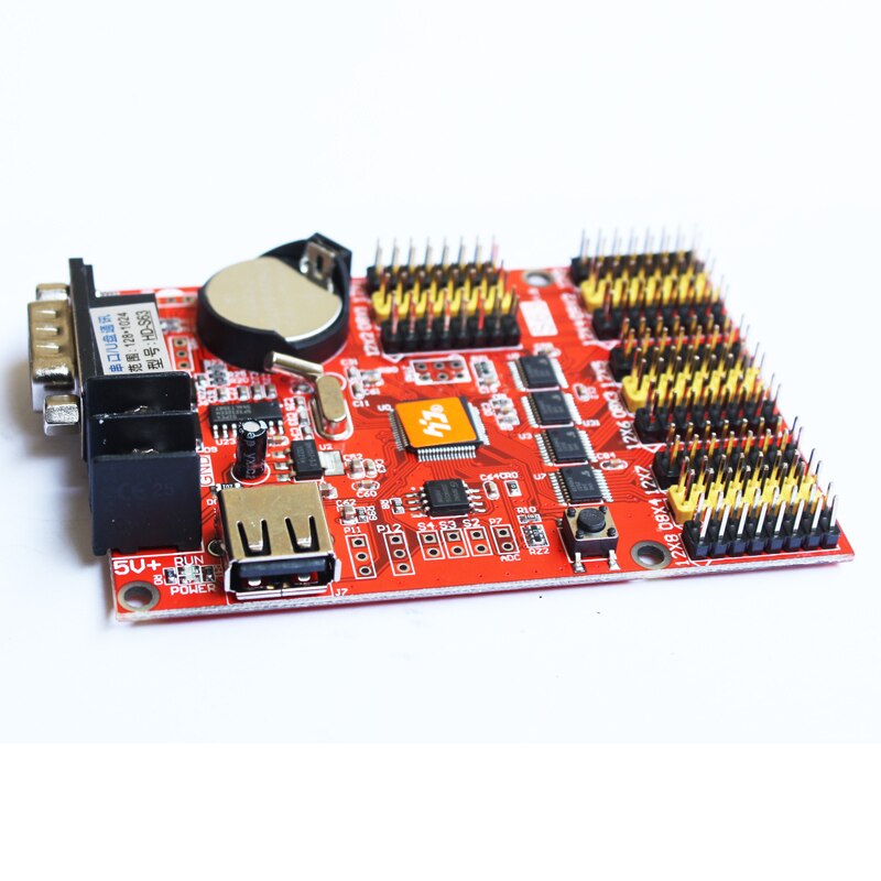 Usb + serial port dmx mehrkanal-led-controller led pixel display controller s63