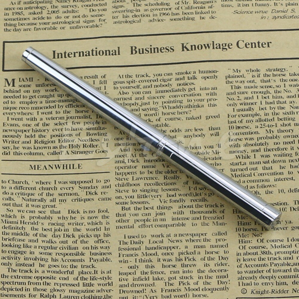 Jinhao 126 Executive Complete Silver Fine Kap Nib Vulpen