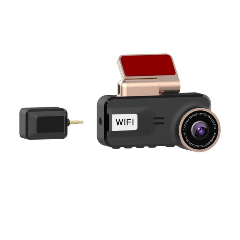 Auto DVR Wifi Clever Telefon Bindestrich Kamera Video Recorder 1080P Nachtsicht Schleife-aufnahme G-Sensor 140 ° weitwinkel Dashcam Kanzler: Wifi Dual Linse / Kein