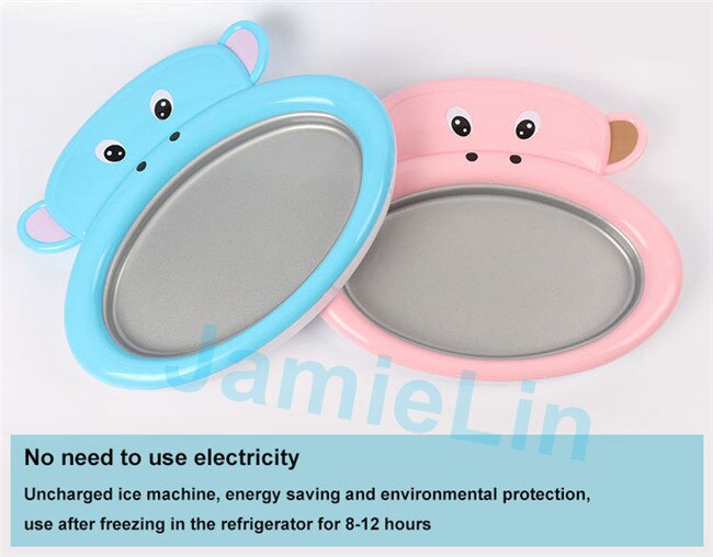 JamieLin Fried ice cubes DIY ice cream maker for children Home Fried yogurt machine