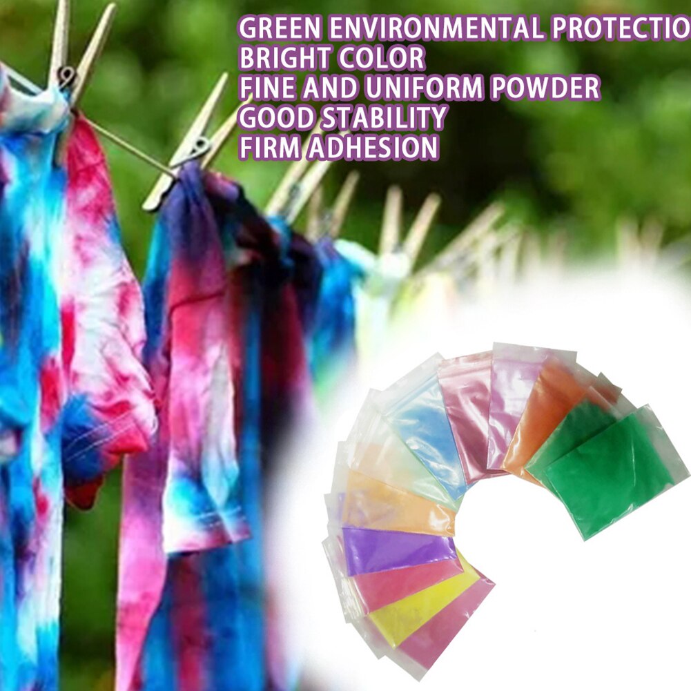 Textile Fabric Adult Beginners Hand Painted For Clothes DIY Tie-dye Kit Drawing Painting Quick Drying Home Scarves Arts Supplies