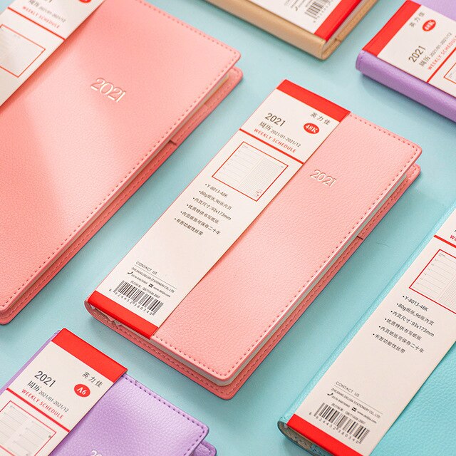 Agenda Dagelijks Wekelijks Maandelijkse Planner Notebook En Tijdschriften Draagbare A5 48K A6 Dagboek 365 Dagen Schema Notepad Briefpapier