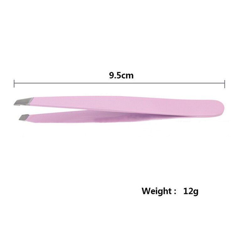 Lnrrabc Handig Effectieve Wenkbrauw Pincet Wimper Extension Pincet Wenkbrauw Verwijdering Roze En Zwarte Schuren