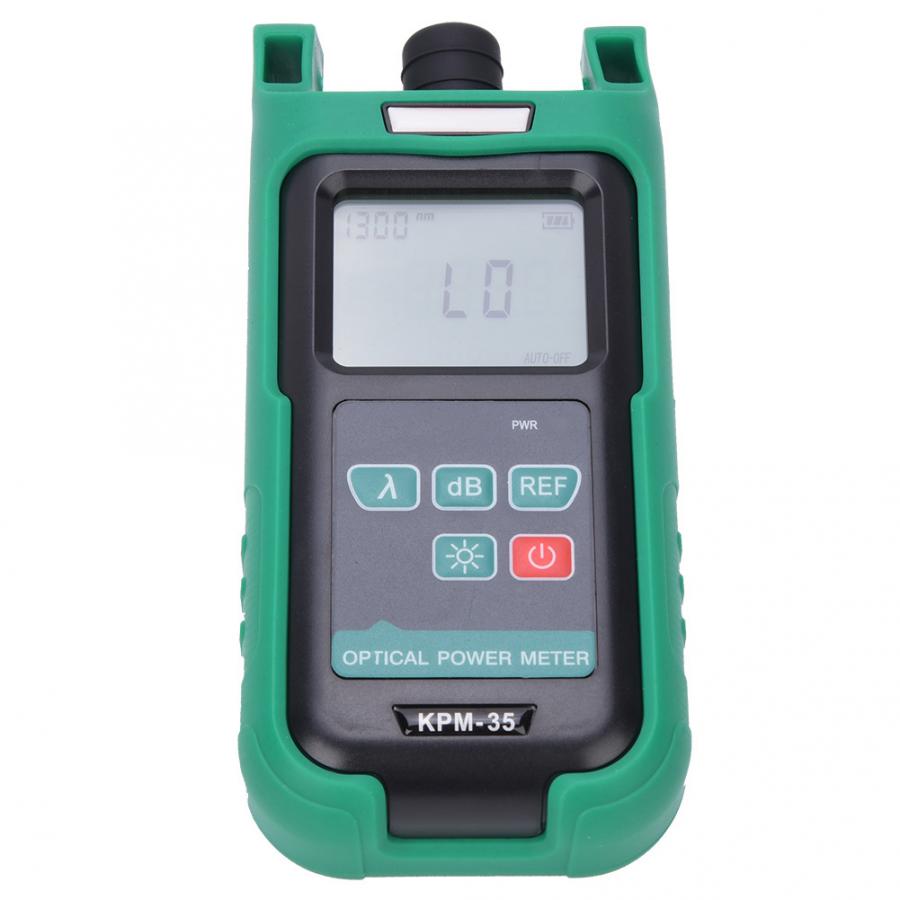 KMP-35 High Precision Optical Power Meter Measuring Instrument with 6 Wavelength -70dBm - +10dBm Testing Tool Equipment