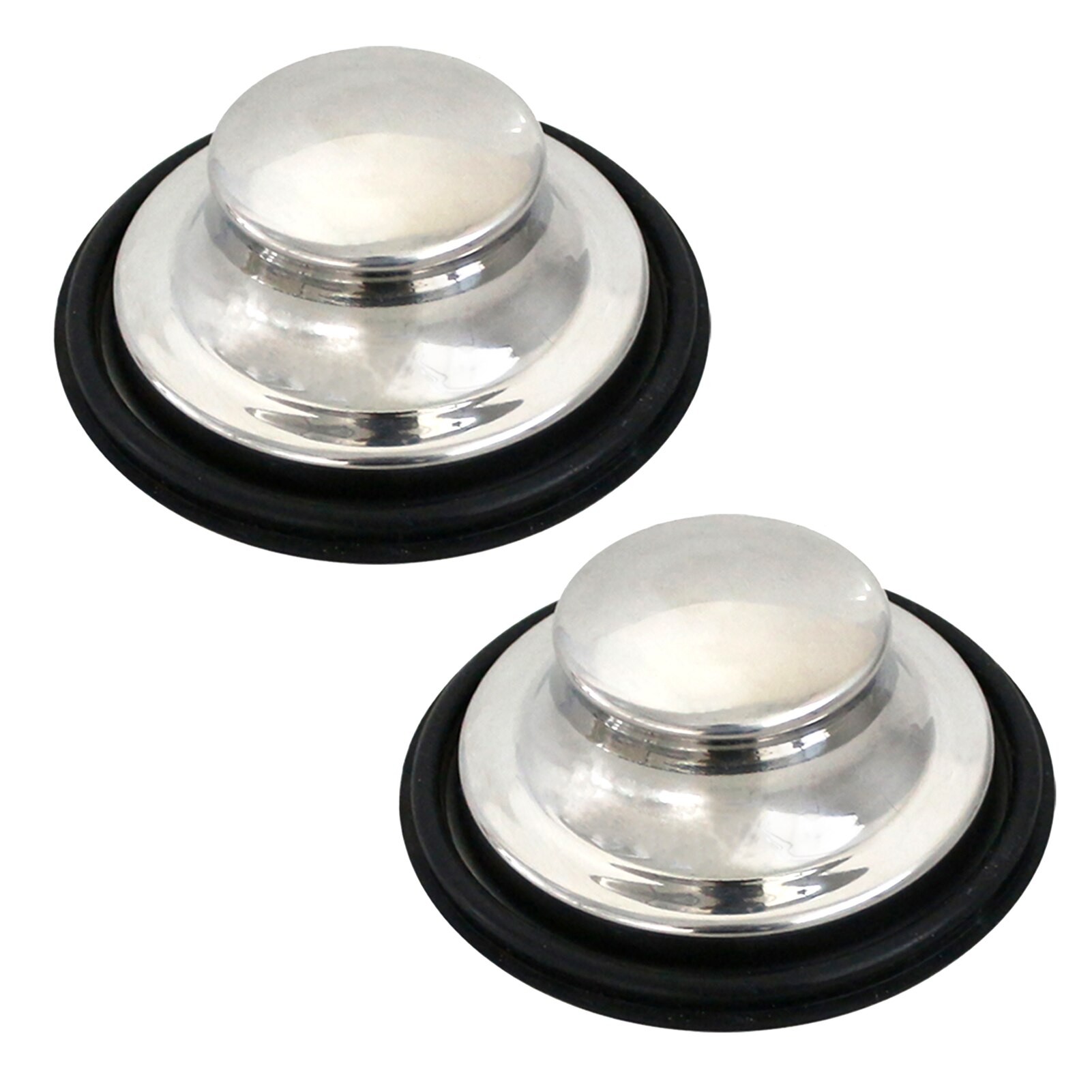 2pcs/pack Stainless Steel Universal Sink Stopper Accessories Lid Large Leakage-proof 3.3inch Diameter Home Kitchen Wide Rim