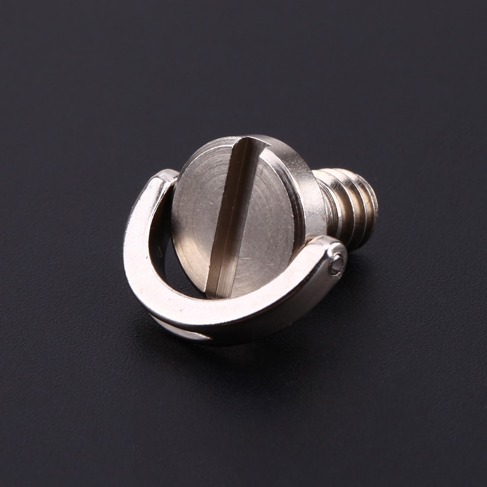 Stativ kopf schnelle Freisetzung platte stativ schraube, kopf schraube 1/4 D-Ring accessary ziehen Ring Adapter Für Kamera Stativ Einbeinstativ