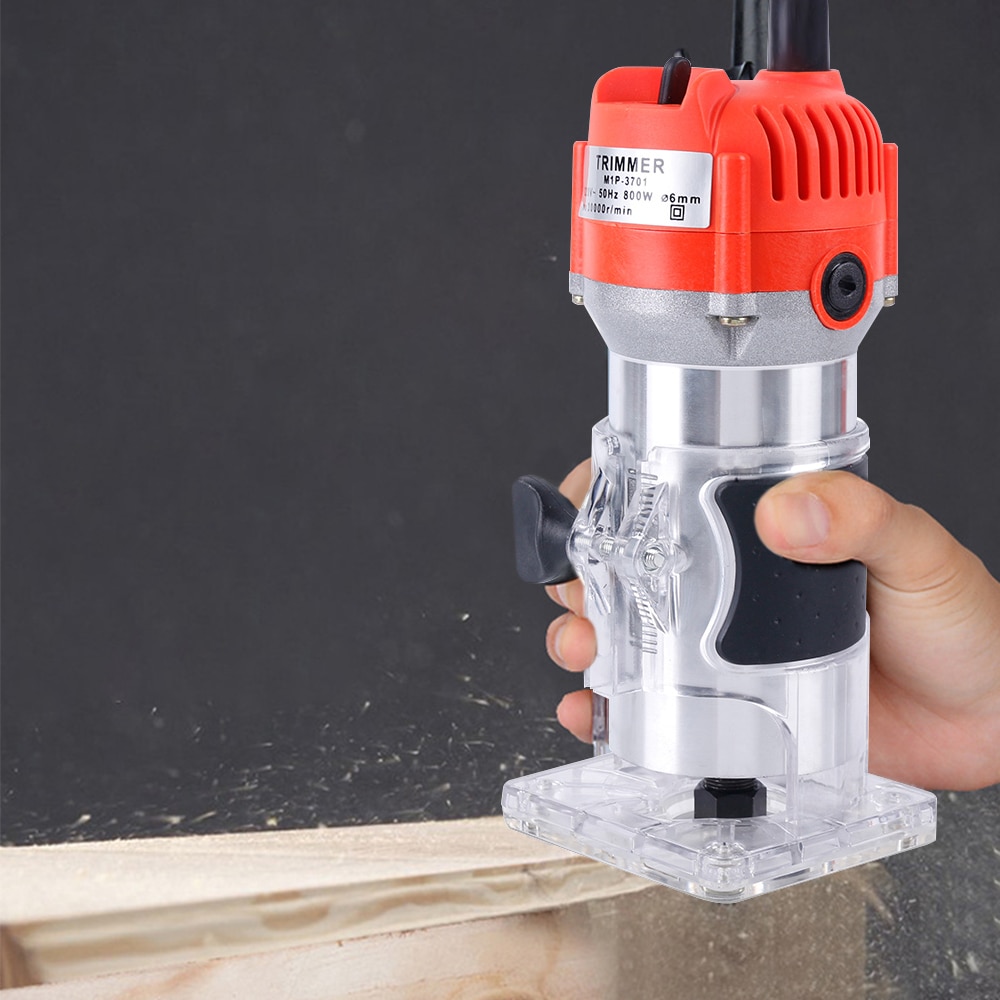 800w 30000 rpm träbearbetning elektrisk trimmer träfräsning gravering slitsning trimmaskin handsnidera träfräs