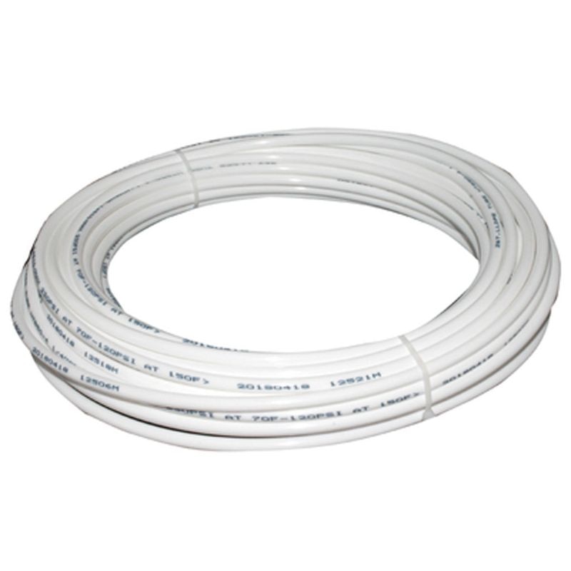 20m 1/4 "mangueira flexível branca do tubo da tubulação do pe para o sistema de filtro de água do ro revers do aquário