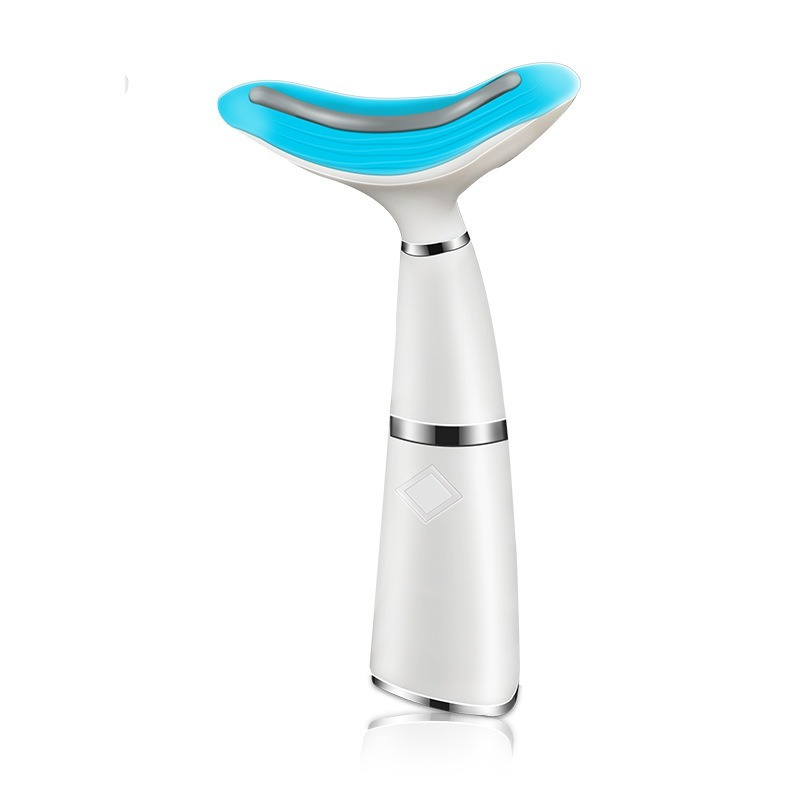 Masseur Anti-âge pour le visage et le cou, lumière LED, Vibration sonique, élimination des rides et de la chaleur, resserrement de la peau, levage du cou, dispositif de beauté: Default Title