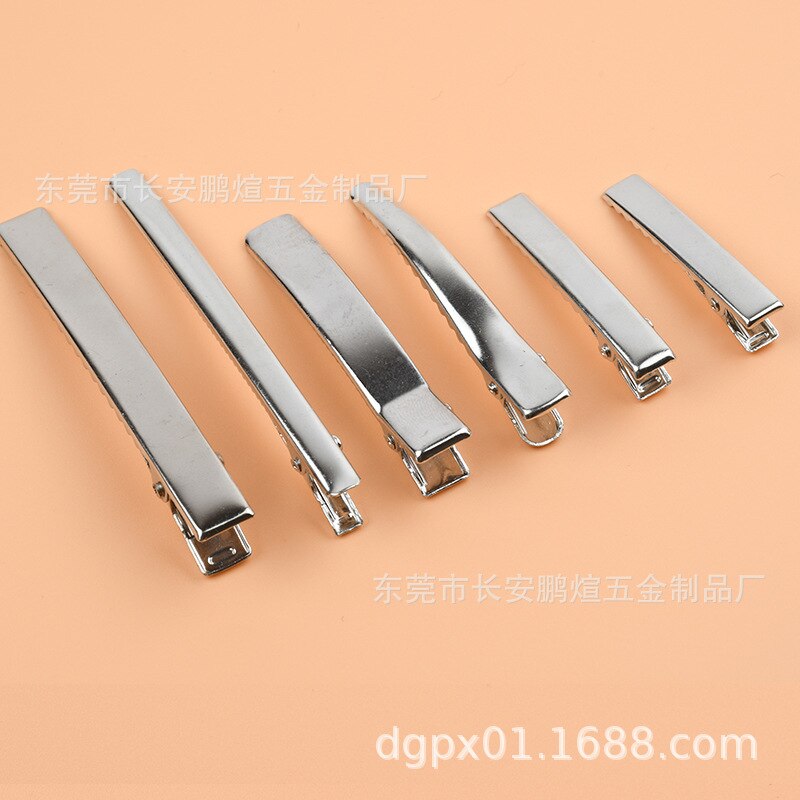 Color thickened Metal duck's mouth clip Stainless steel duck's mouth clip Candy-colored square duck's mouth clip