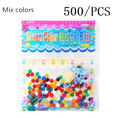 100/500Pcs/bag Shooting Supplies Color Water Absorption Beads Bullet Non Toxic and Tasteless, Clean and Environmental Protection: 99 (500pcs 1Bag)