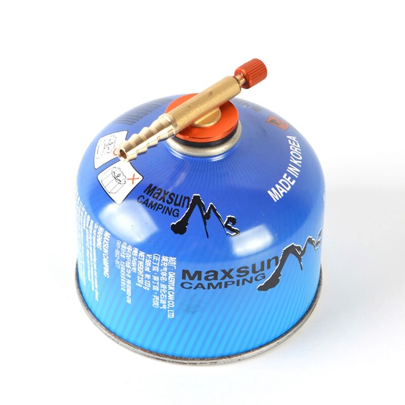 Universal Gas Refill Adapter Outdoor Valves Connector Stove Cylinder Tank Accessories Canister Tool