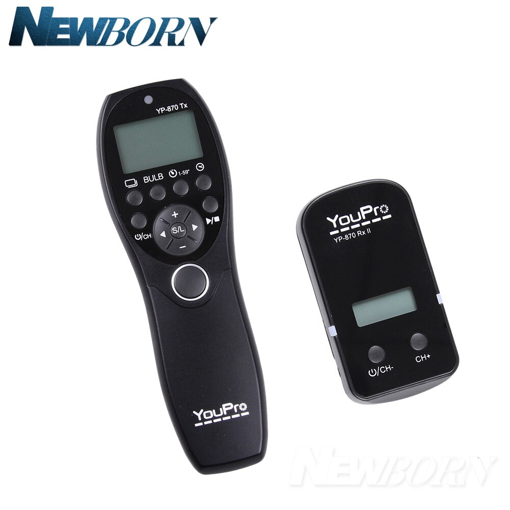 YouPro YP-870II L1 Temporizador Remoto Sem Fio Do Obturador para Panasonic DMC-FZ50/FZ150/DMC-250S/DMC-Z230/LC-1/L1/L10/G10/G3/G5/G7 DMW-RS1