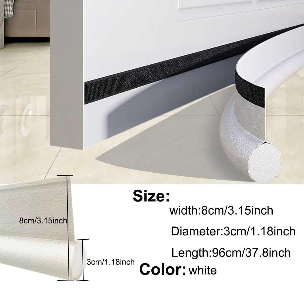 1 szt. Regulowana uszczelka dolna robić drzwi, wodoodporna listwa uszczelniająca, blokada grubych szczelin robić izolacji i ochrony przed zimnem: W kolorze khaki