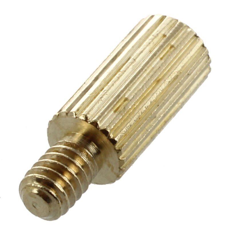 50 Uds rosca macho a hembra latón pilares espaciador de separación M2x6mmx9mm
