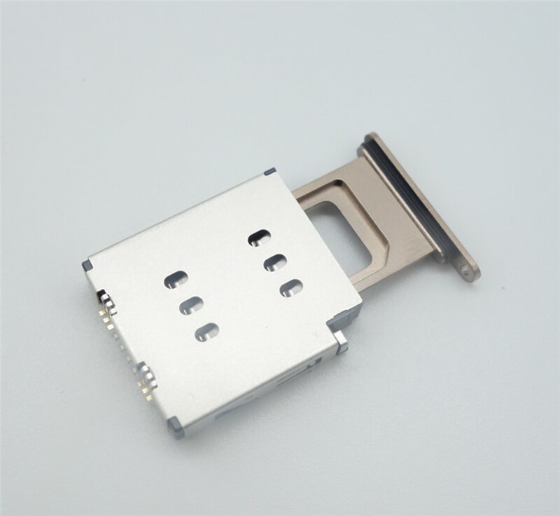 2 sätze/los Neue Dual Sim Kartenleser + Dual Sim Tablett Für iPhone 11 11Profi max farben