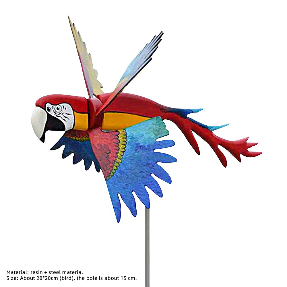 Moulin à Vent Animal 3D Sur Vélo 92cm Moulin à Vent 3D Animal Sur Vélo – Décoration De Jardin Amusante, Hauteur 92 Cm, Tige 56 Cm, Tourne Avec Le Vent, Pliable Pour Camping
