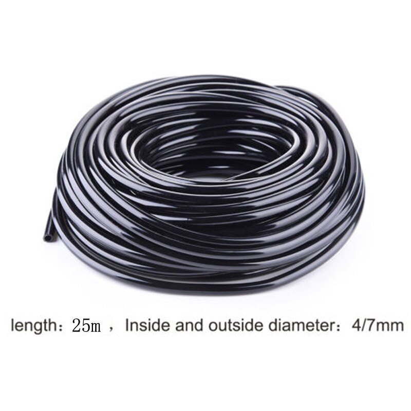 PVC Plastic Irrigation Garden Pipe System 4/7mm Watering Tubing Drip Hose Tool