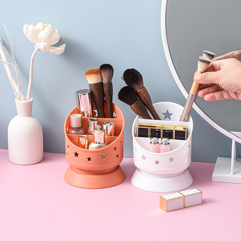 Cute Japanese Office Storage Box Simple Pen Holder Dressing Room Large Capacity Storage Box desk storage stationery organiser