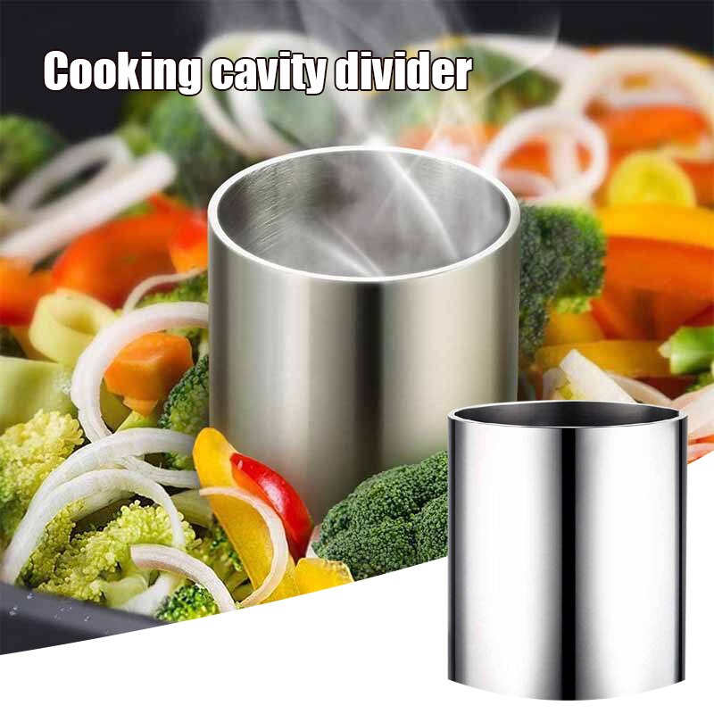 Divisor de vapor de acero inoxidable, utensilios de cocina multiusos para Varoma, Thermomix, TM5, TM6, TM 31, LBE: Default Title