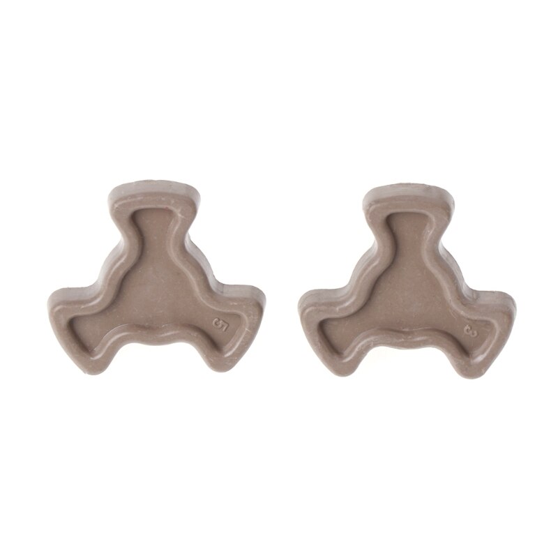 2Pcs 17mm Microwave Oven Turntable Roller Guide Support Coupler Tray Shaft