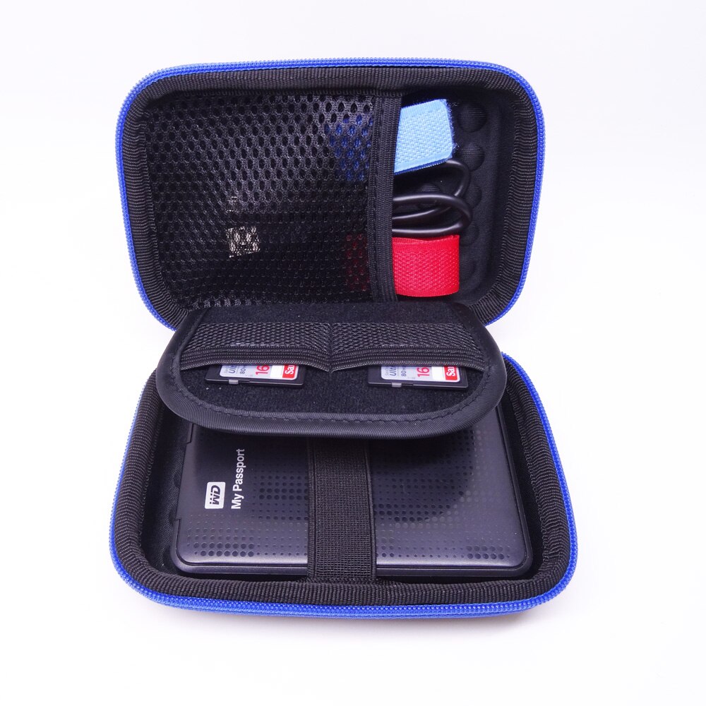 GUANHE-estuche de transporte para disco duro externo portátil, bolsa para expansión de Seagate, respaldo Plus Slim,WD My Passport Ultra Toshiba