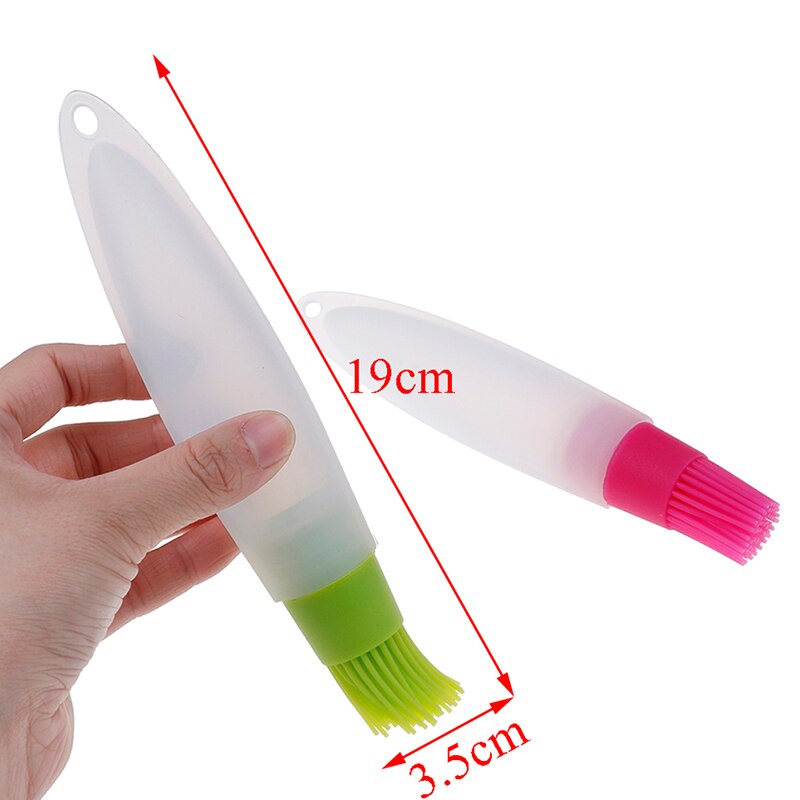 1* utensilios de cocina, pinceles para untar, herramientas de repostería con aceite líquido, accesorios de cocina de silicona