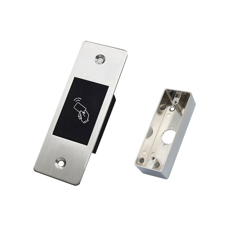 Rfid Embedded Metalen Toegangscontrole 3000 Gebruikers Ondersteuning 125Khz Em/Id Card Waterdichte IP66