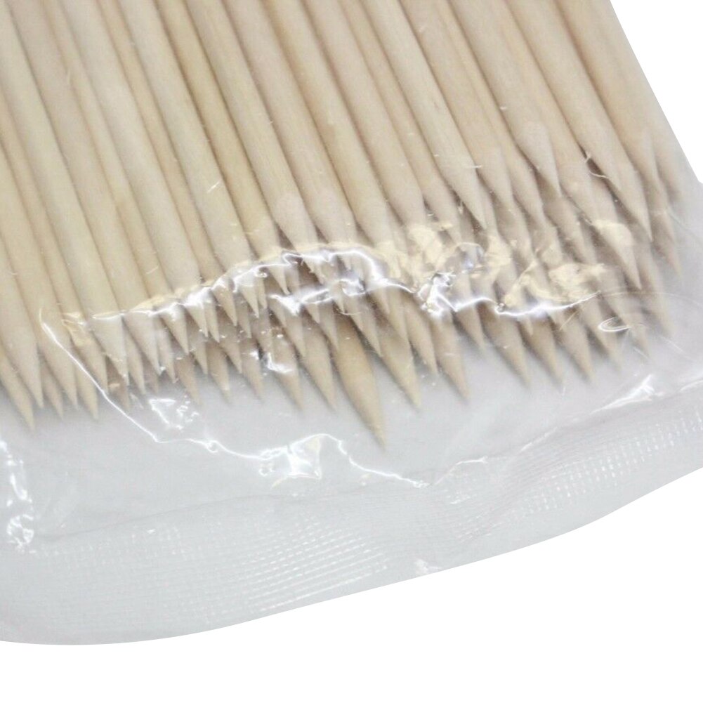 50 Stks/set Vrouwen Lady Double End Nail Art Wood Stick Cuticle Pusher Remover Pedicure Professionele Nail Art Tool Set