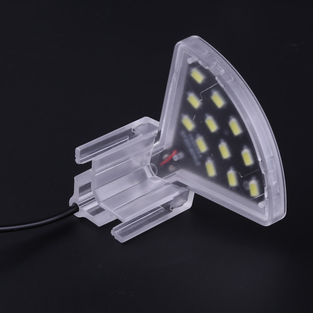 Vandtæt clip-on led akvarie lys akvarium vandplanter vokse lampe 5w 8 led akvarie lys til akvarium