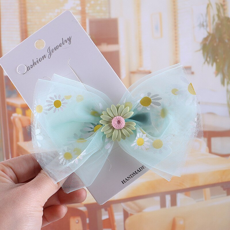 Gekleurde Garen Kinderen Haarspeld Super Grote Strik Pailletten Liefde Kids Hair Clips Baby Meisjes Haar Accessorie: 1