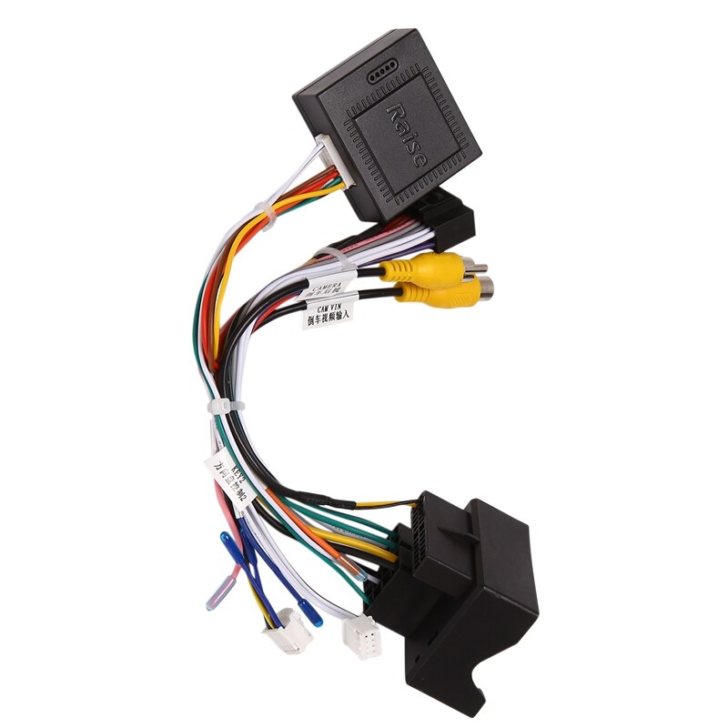 Adaptateur de faisceau de câbles d'alimentation Android, Audio stéréo 16 broches, boîte Canbus pour Peugeot 3008/citroën C4/C3 XR/C5/DS6