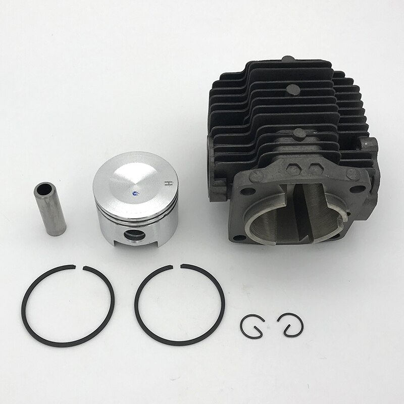 Piezas de motor de desbrozadora de jardín, Kit de pistón de cilindro para Kawasaki Kbl48 KBH48 TH430 KBH43A KAAZ, 41,5mm, 44MM, TH48 TH43