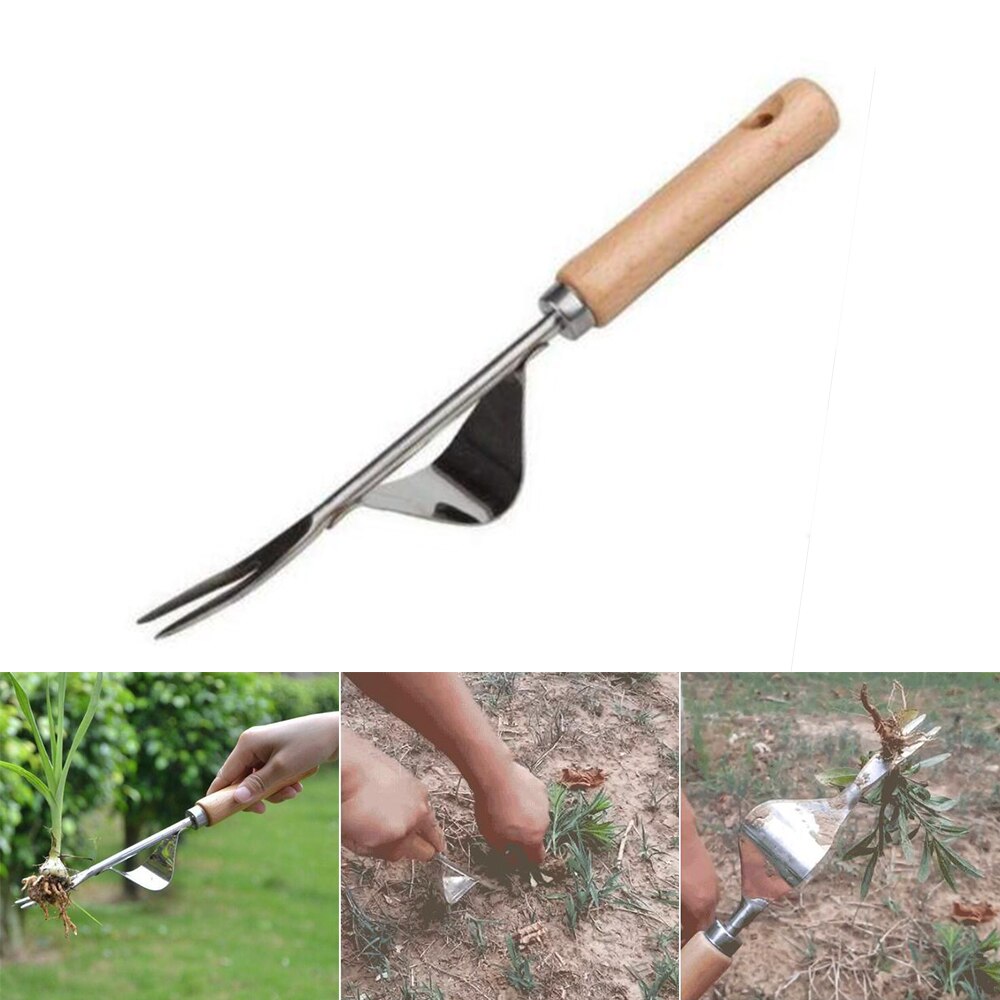 Shovel Hand Digging Puller Seedling Transplanter Home Ergonomic Manual Garden Weeding Tool Stainless Steel Durable Outdoor