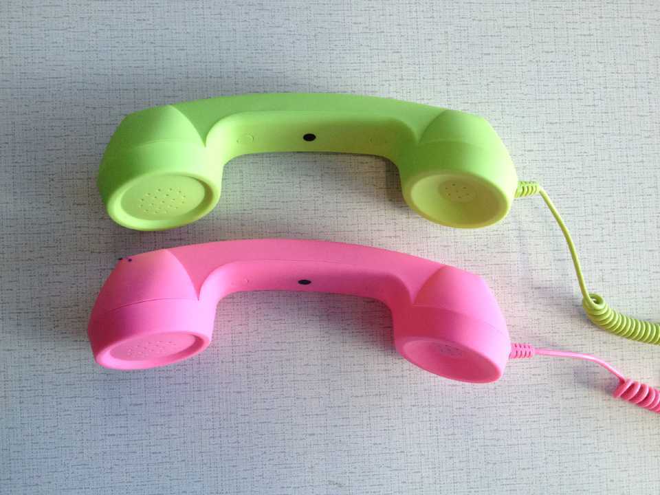 3.5mm retro klassisk telefon mobiltelefon håndsæt modtager til android iphone til xiaomi huawei samsung iphone