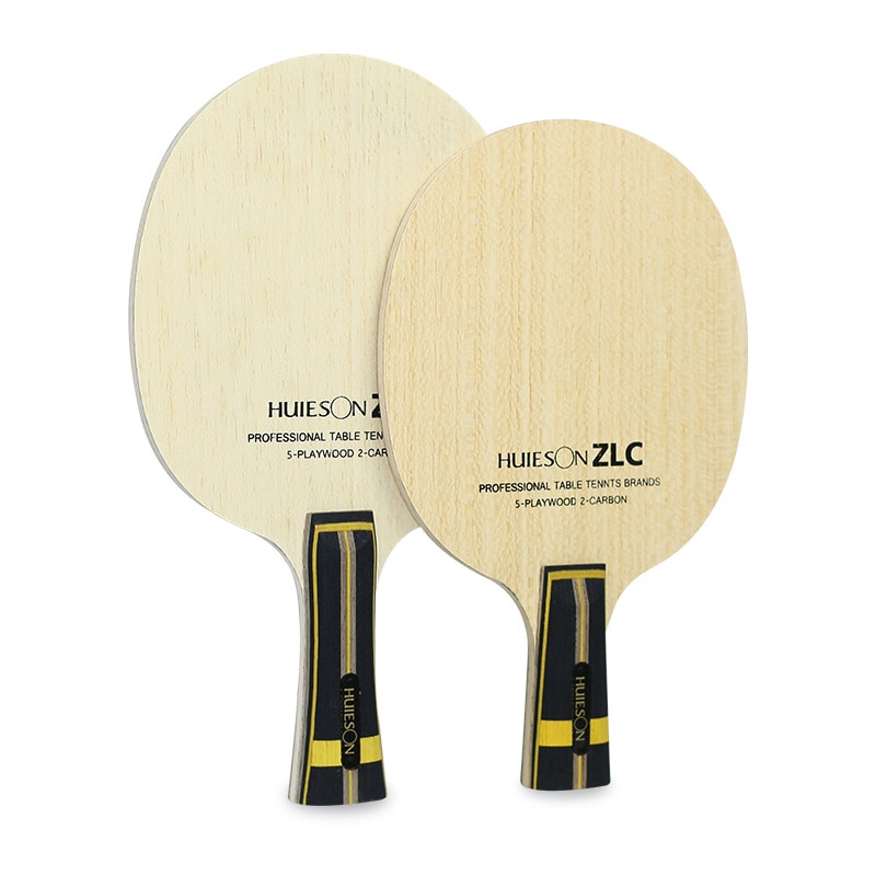 Huieson Table Tennis Training Blade ZLC 5 Plywood 2 Ply ZL Carbon Fiber Ping Pong Blade for Table Tennis Racket DIY