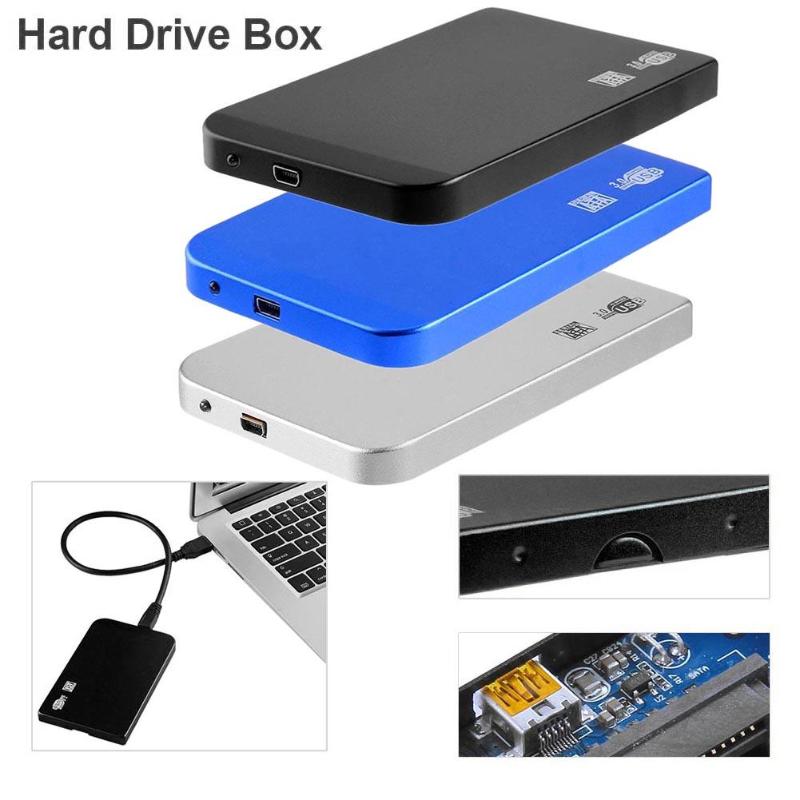 Ultra Dunne Hdd Case Sata Naar Usb 3.0 Ssd Adapter Hard Drive Case Externe Hdd Behuizing Voor 2.5 Inch Hdd ssd Harde Schijf