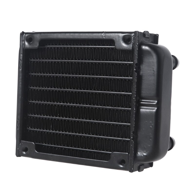 Water Cooling Computer Radiator 10 Pipe Aluminum Heat Exchanger Liquid Cooling Heat Sink for CPU PC Water Cool System