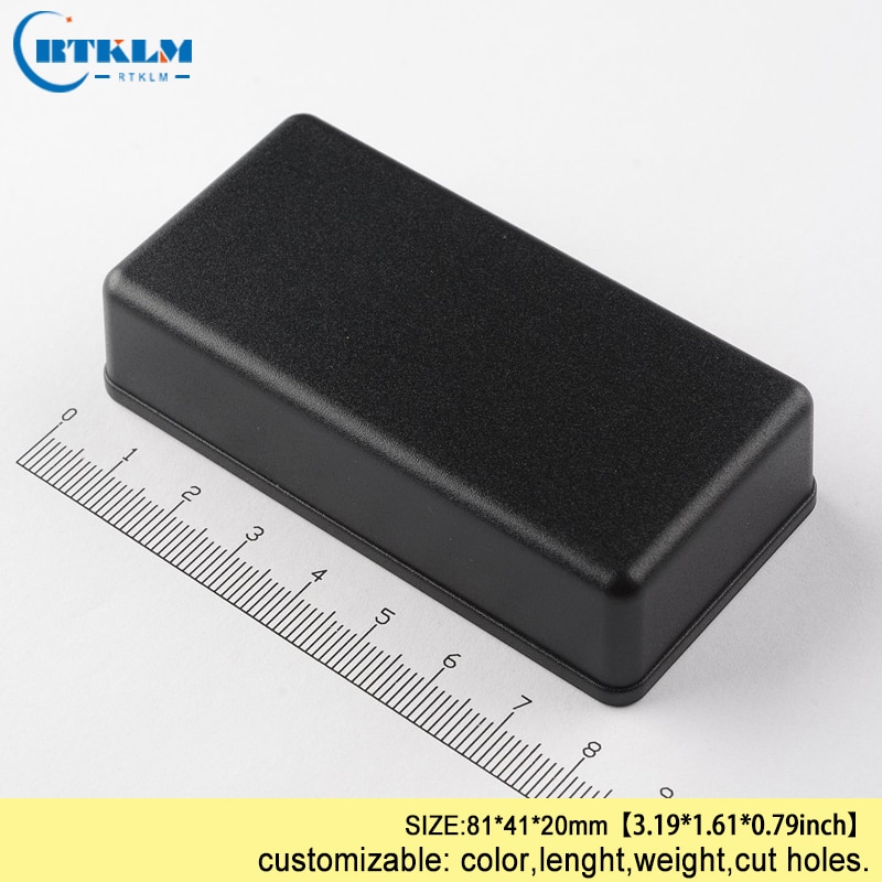 Plastic casing for electronic plastic enclosure connector diy plastic box for electronics project ABS junction box 81*41*20mm