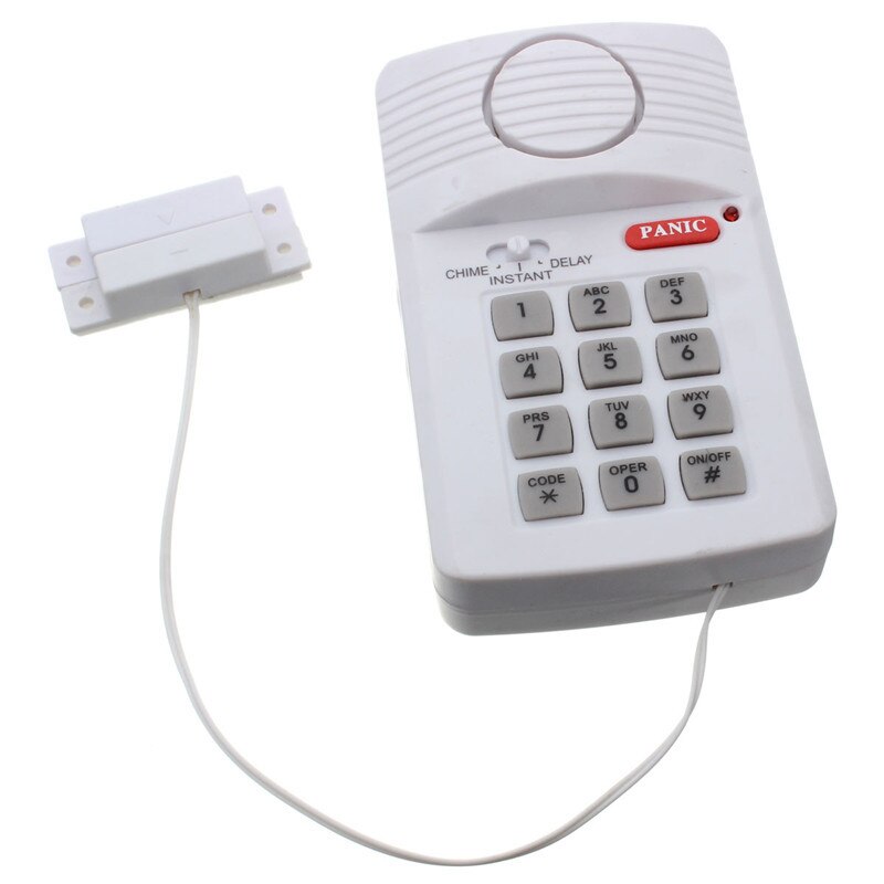 Best sales Security Keypad Door Alarm System With Panic Button For Home Shed Garage Caravan