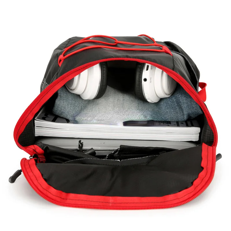 Outdoor inpakbare rugzak Opvouwbare kampeerrugzak met grote capaciteit Anti-splash Reizen Wandelen Dagrugzak Sporttas voor heren Dames