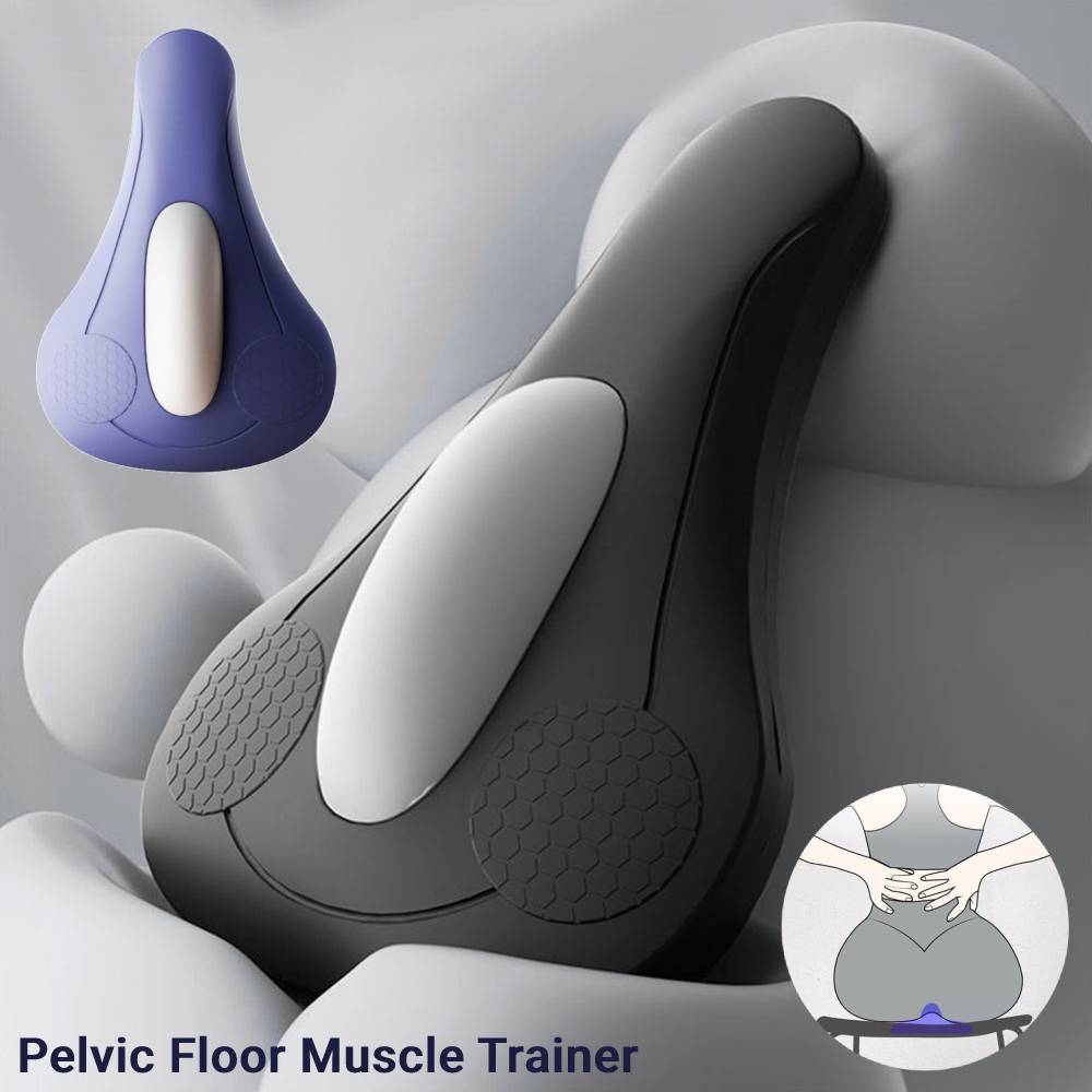 Elektrischer Beckenbodenmuskeltrainer Typ C, wiederaufladbar, Kegel-Training, Massagekissen, Sphincter, Blasentrainer für Männer und Frauen