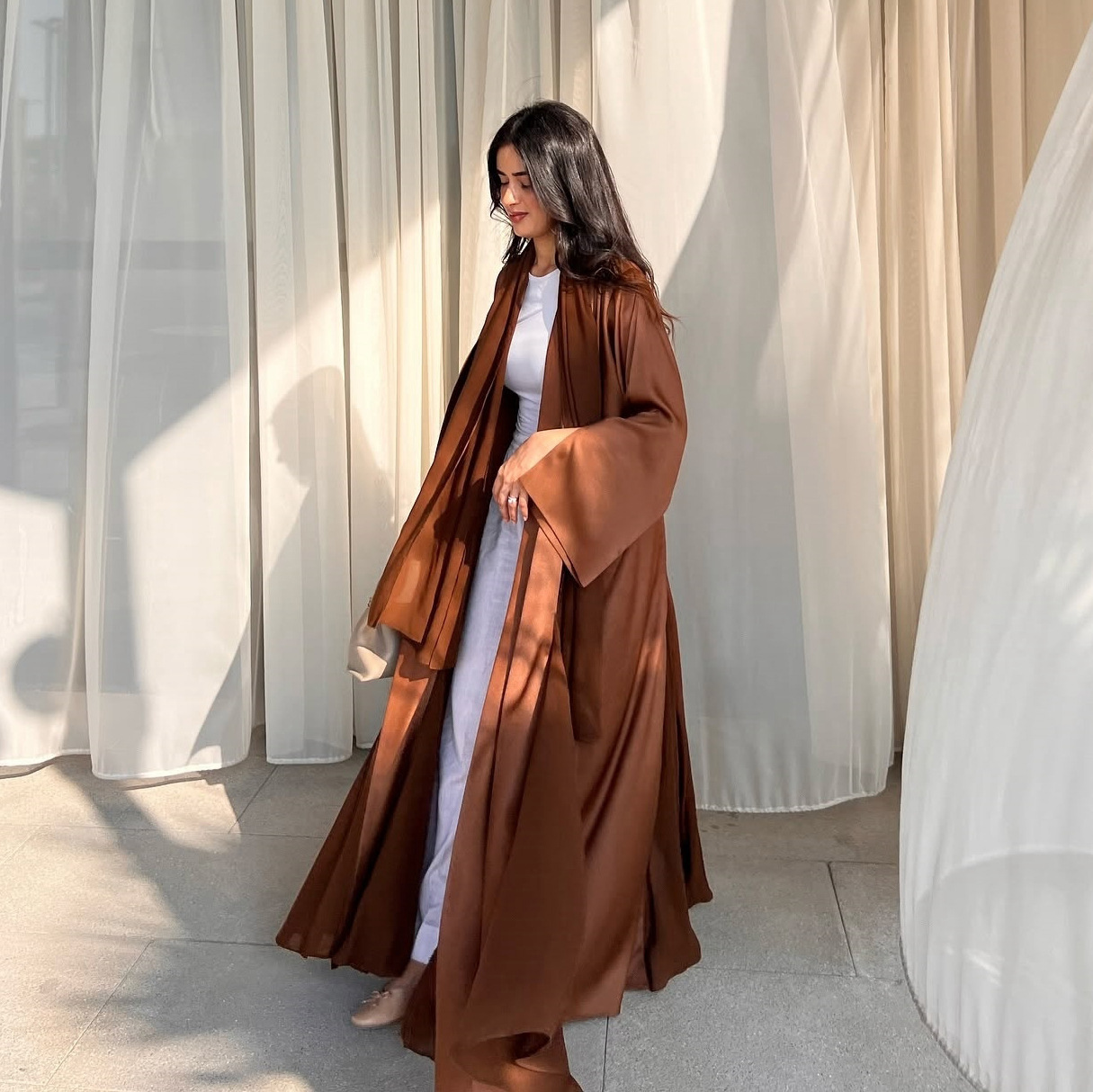 Abayas de Dubaï de luxe pour femmes, Djellaba Eid, Kimono Cardigan, Robe musulmane Kebaya Caftan Marocain, Islam Jalabiya, Robe Ramadan